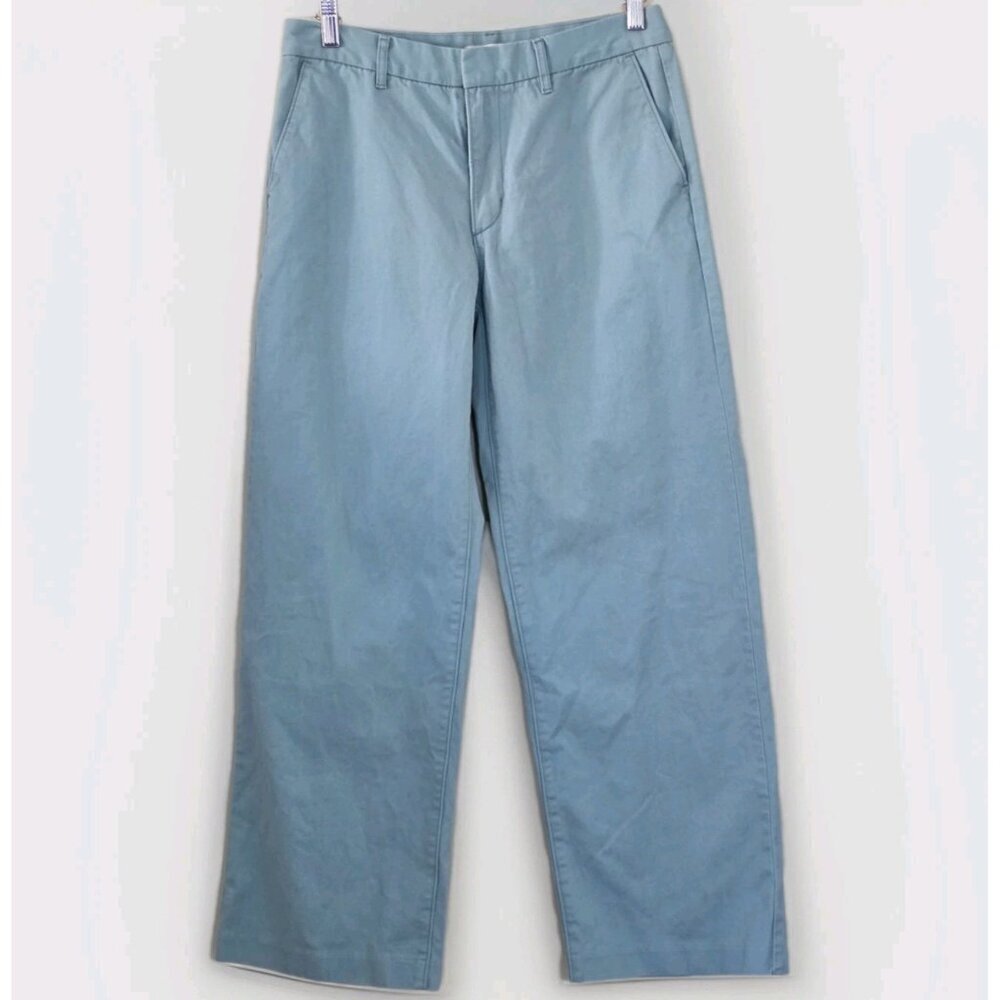 Levi's Baggy Trousers Women 28 Minty Green Wide Leg Casual Modern Loose Fit Boho